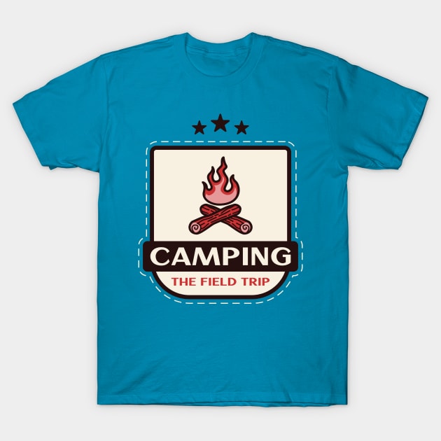 Camping the field trip T-Shirt by TeeZona